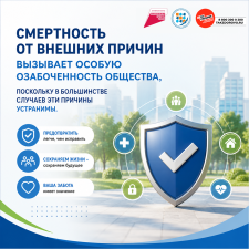 С 29 июня по 05 июля 2026 года – Неделя, направленная на снижение смертности от внешних причин